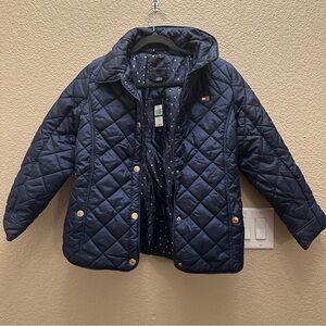 Tommy Hilfiger Kids Navy Puffer Jacket